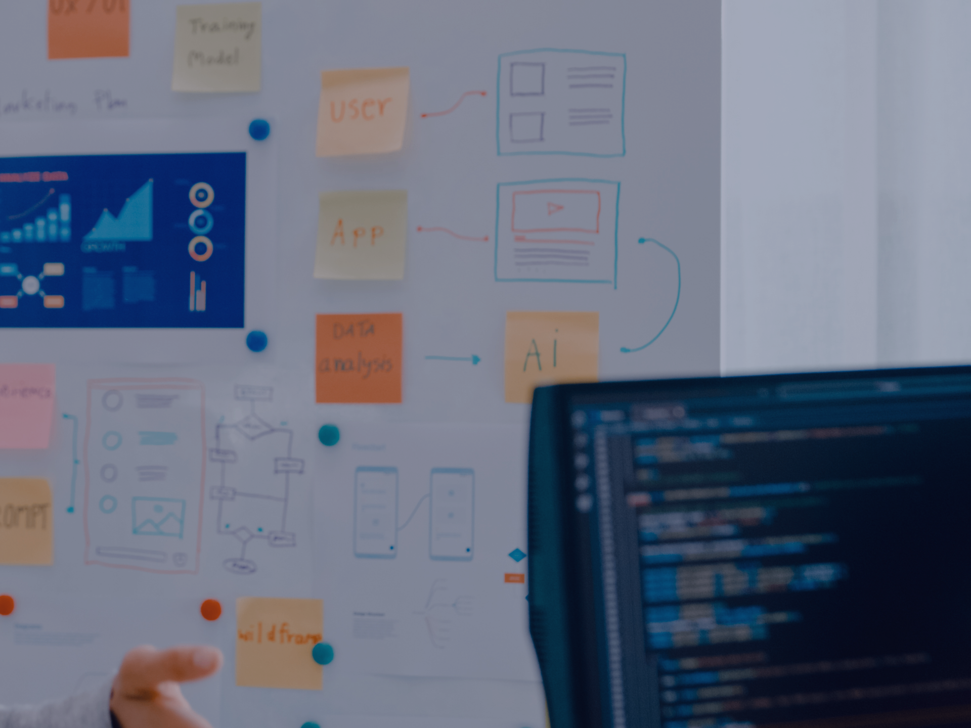 Product-centric planning with AI and data analysis workflow