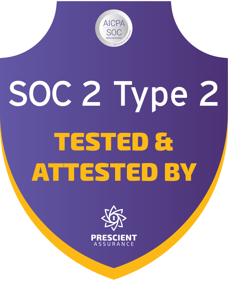 SOC 2 Type 2 Tested & Attested